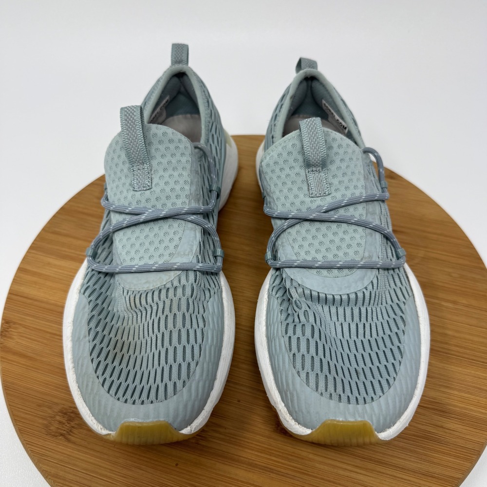 Sorel Kinetic Impact Lace Sneakers Blue Mesh Leather NL4694-461 Womens 7.5 - Picture 3 of 10